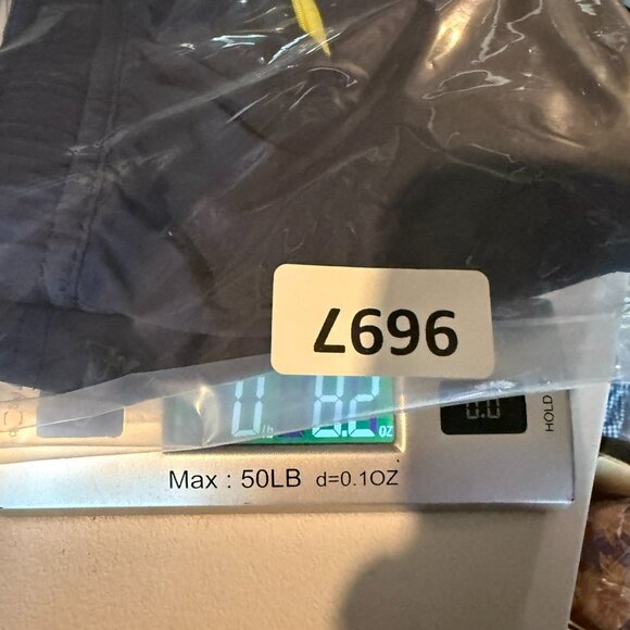 Chubbies Men L Sport Shorts Athletic Blue Lined Adjustable Waist Stretch Gym 7" - Picture 8 of 8